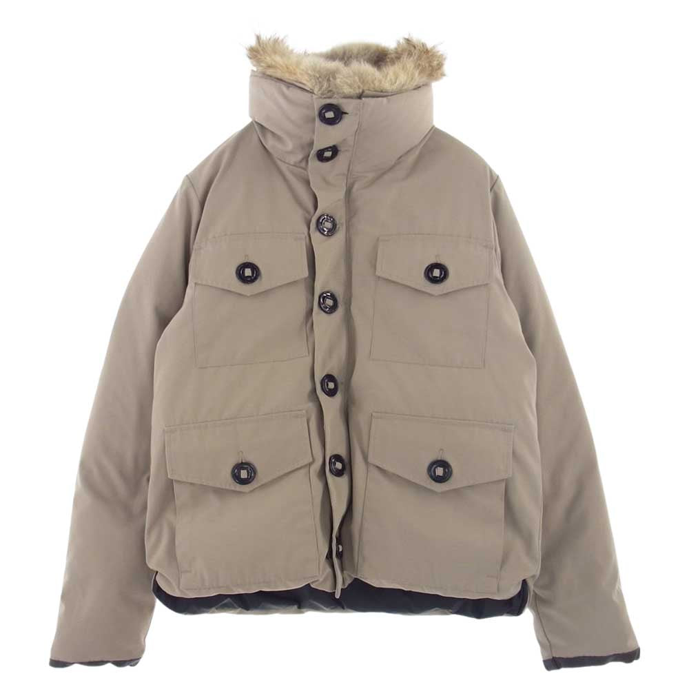 CANADA GOOSE カナダグース 3430JM 国内正規 グリフィンタグ B＆Y ビューティーアンドユース別注 HAMILTON ハミルトン ダウン ジャケット ベージュ系 M【中古】