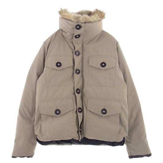 CANADA GOOSE カナダグース 3430JM 国内正規 グリフィンタグ B＆Y ビューティーアンドユース別注 HAMILTON ハミルトン ダウン ジャケット ベージュ系 M【中古】
