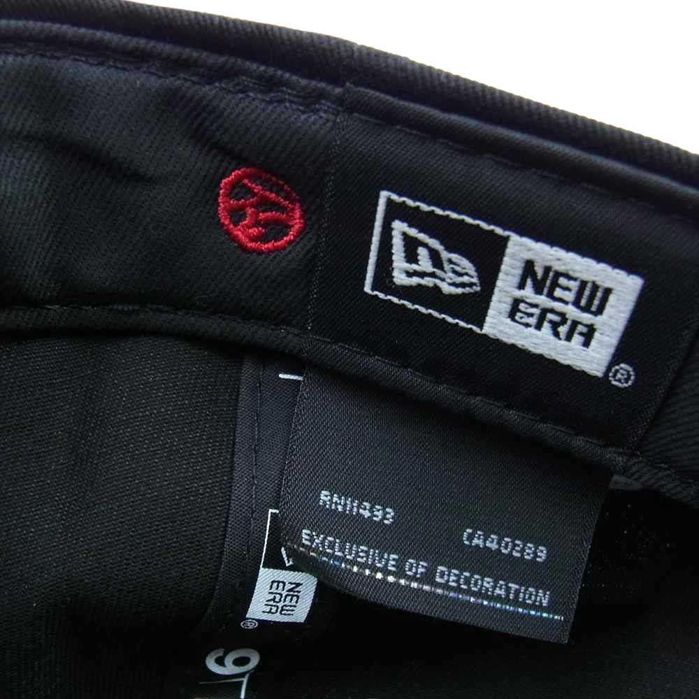 ISAMUKATAYAMA BACKLASH イサムカタヤマバックラッシュ NEW ERA ニューエラ ロゴ刺繍 キャップ 帽子 ブラック系【中古】