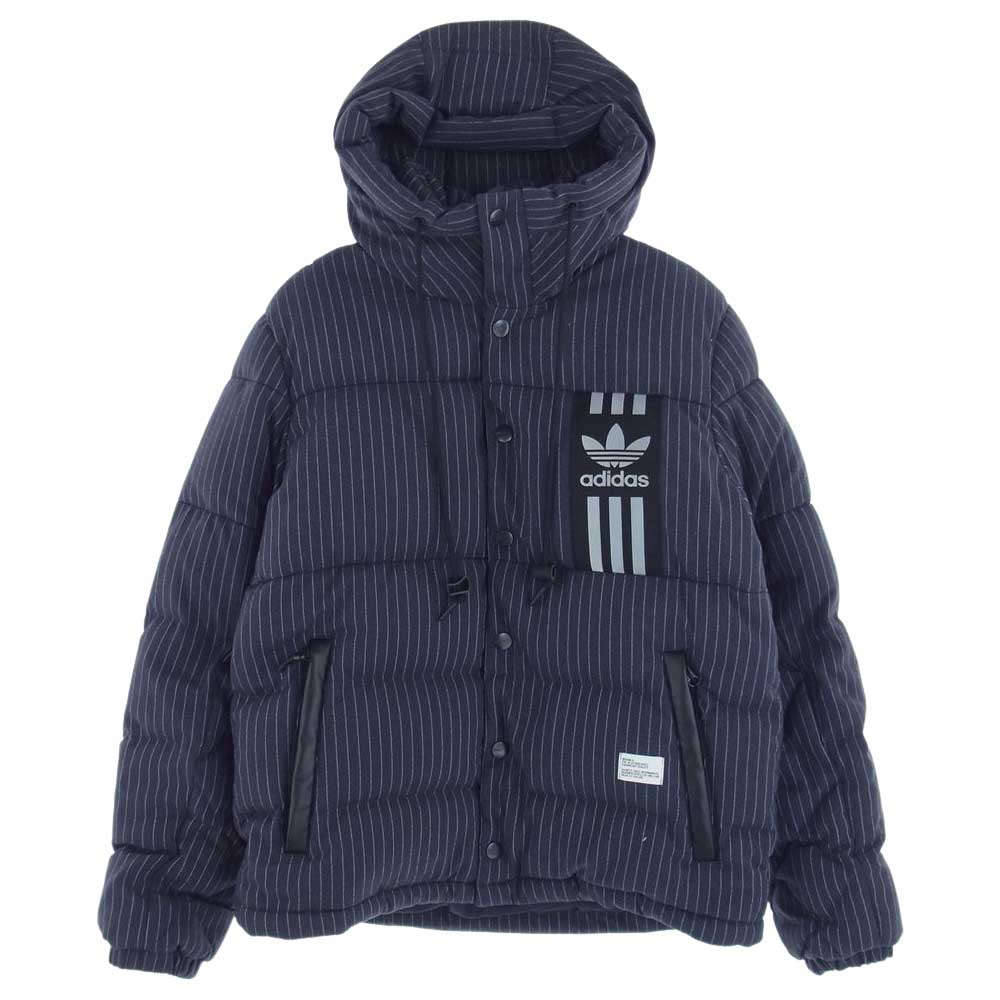 adidas アディダス × ベドウィン BW 16AW 16AB5412 HOODED DOWN JKT フーデッドダウンジャケット グレー系【美品】【中古】