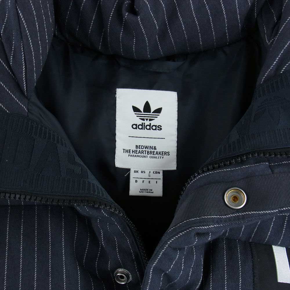 adidas アディダス × ベドウィン BW 16AW 16AB5412 HOODED DOWN JKT フーデッドダウンジャケット グレー系【美品】【中古】