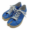 MAISON MARGIELA メゾンマルジェラ 19AW S58WS0110 22ライン TABI 足袋 タビ サテン ローカット スニーカー ライトブルー系 37【美品】【中古】