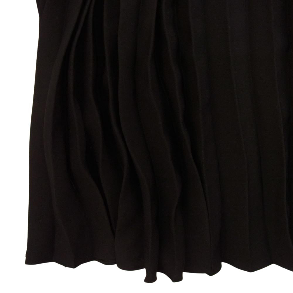 MAISON MARGIELA メゾンマルジェラ MM6 20SS S52MA0095 PLEATED SKIRT エムエムシックス ナイフ プリーツ スカート ブラック系 38【極上美品】【中古】