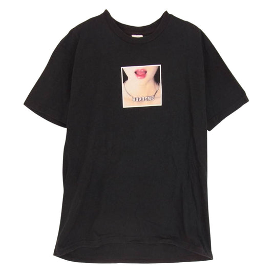 Supreme シュプリーム 18SS Necklace Tee ネックレス プリント 半袖 Tシャツ ブラック系 M【中古】