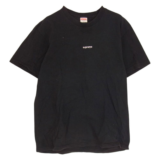 Supreme シュプリーム 18SS FTW Tee Fuck The World 刺繍 ロゴ 半袖 Tシャツ  ブラック系 M【中古】