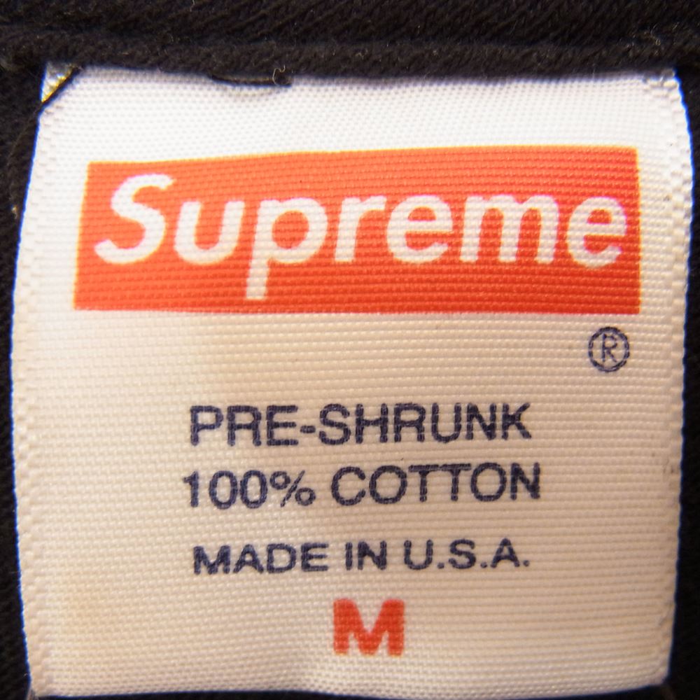 Supreme シュプリーム 17SS × M.C. Escher マウリッツ エッシャー Collage Tee コラージュ 半袖 Tシャツ ブラック系 M【中古】