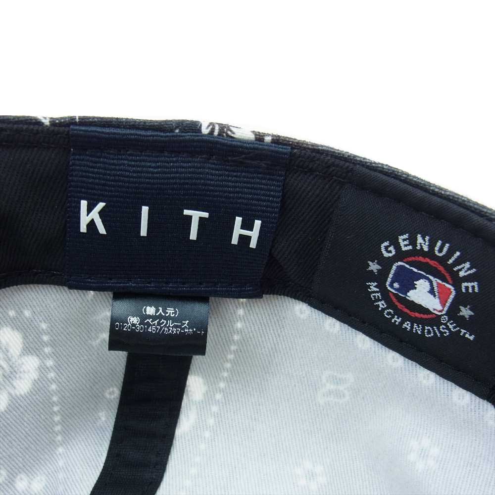 NEW ERA ニューエラ × KITH キス Deconstructed Bandana Low Profile デコンストラクション バンダナ ロー プロフィール キャップ ブラック系 58.7cm【中古】