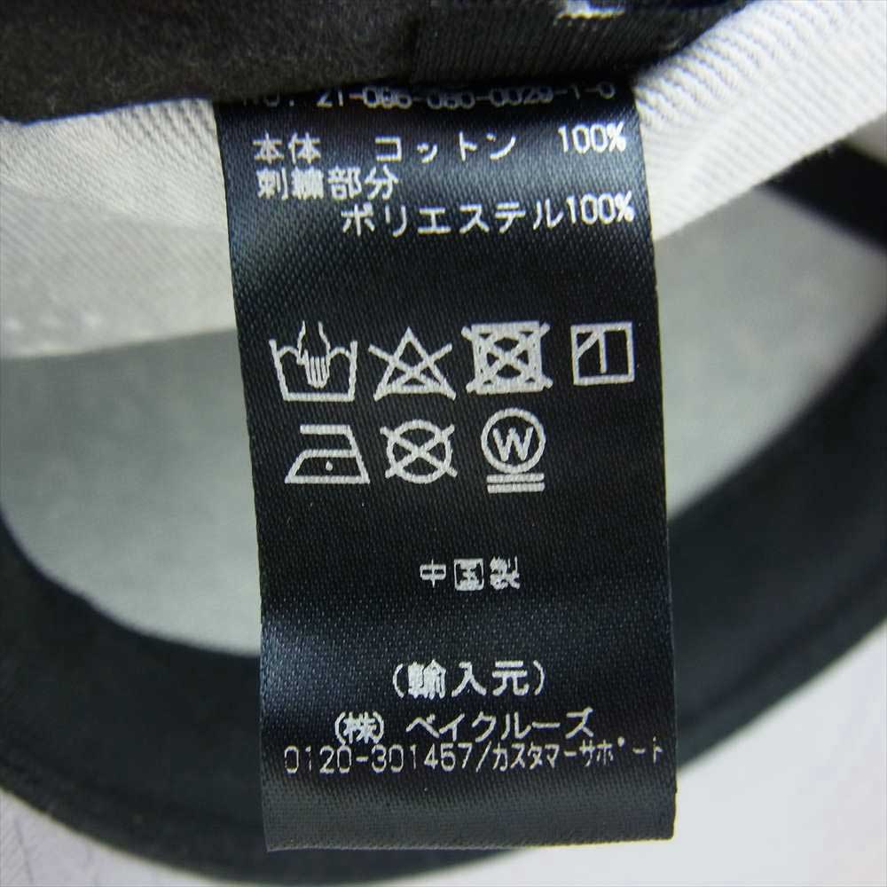 NEW ERA ニューエラ × KITH キス Deconstructed Bandana Low Profile デコンストラクション バンダナ ロー プロフィール キャップ ブラック系 58.7cm【中古】