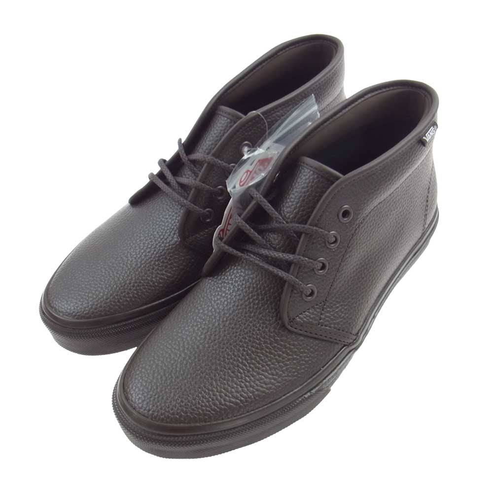 VANS バンズ V49CF CHUKKA LEATHER シボレザー チャッカ スニーカー