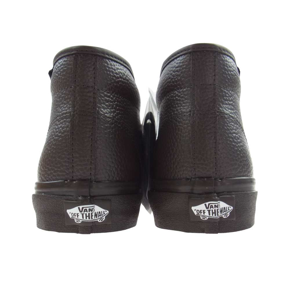 VANS バンズ V49CF CHUKKA LEATHER シボレザー チャッカ スニーカー