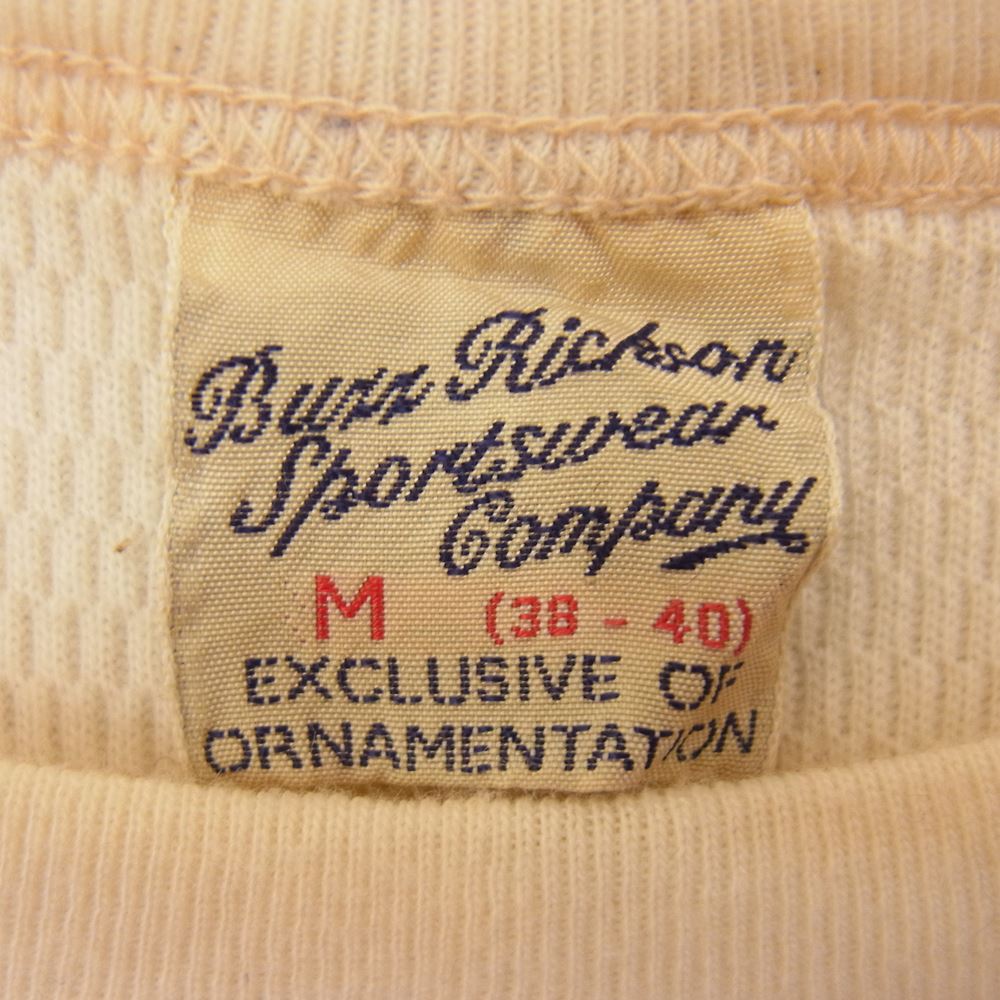 Buzz Rickson's バズリクソンズ U.S.ARMY サーマル カットソー オフホワイト系 M【中古】