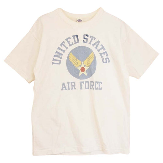 TOY'S McCOY トイズマッコイ US AIR FORCE 半袖 Tシャツ  ホワイト系 M【中古】