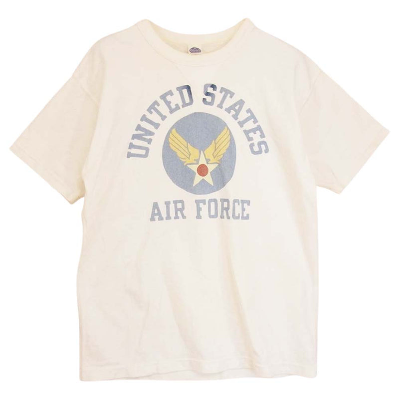 TOY'S McCOY トイズマッコイ US AIR FORCE 半袖 Tシャツ  ホワイト系 M【中古】