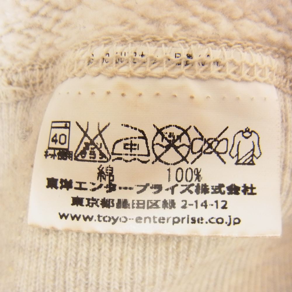 Buzz Rickson's バズリクソンズ U.S.ARMY AIR FORCES ピンナップ ガール プリント スウェット グレー系 L【中古】