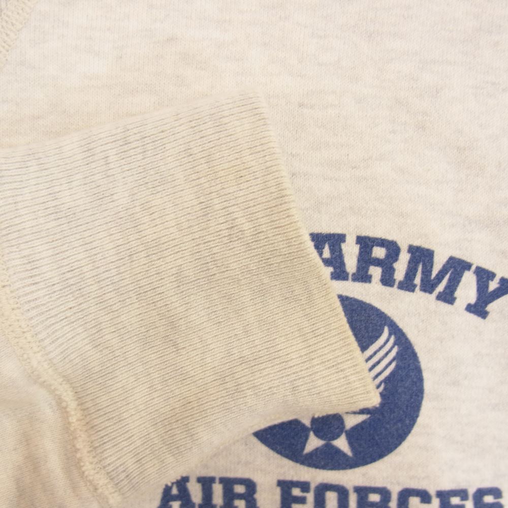 Buzz Rickson's バズリクソンズ U.S.ARMY AIR FORCES ピンナップ ガール プリント スウェット グレー系 L【中古】
