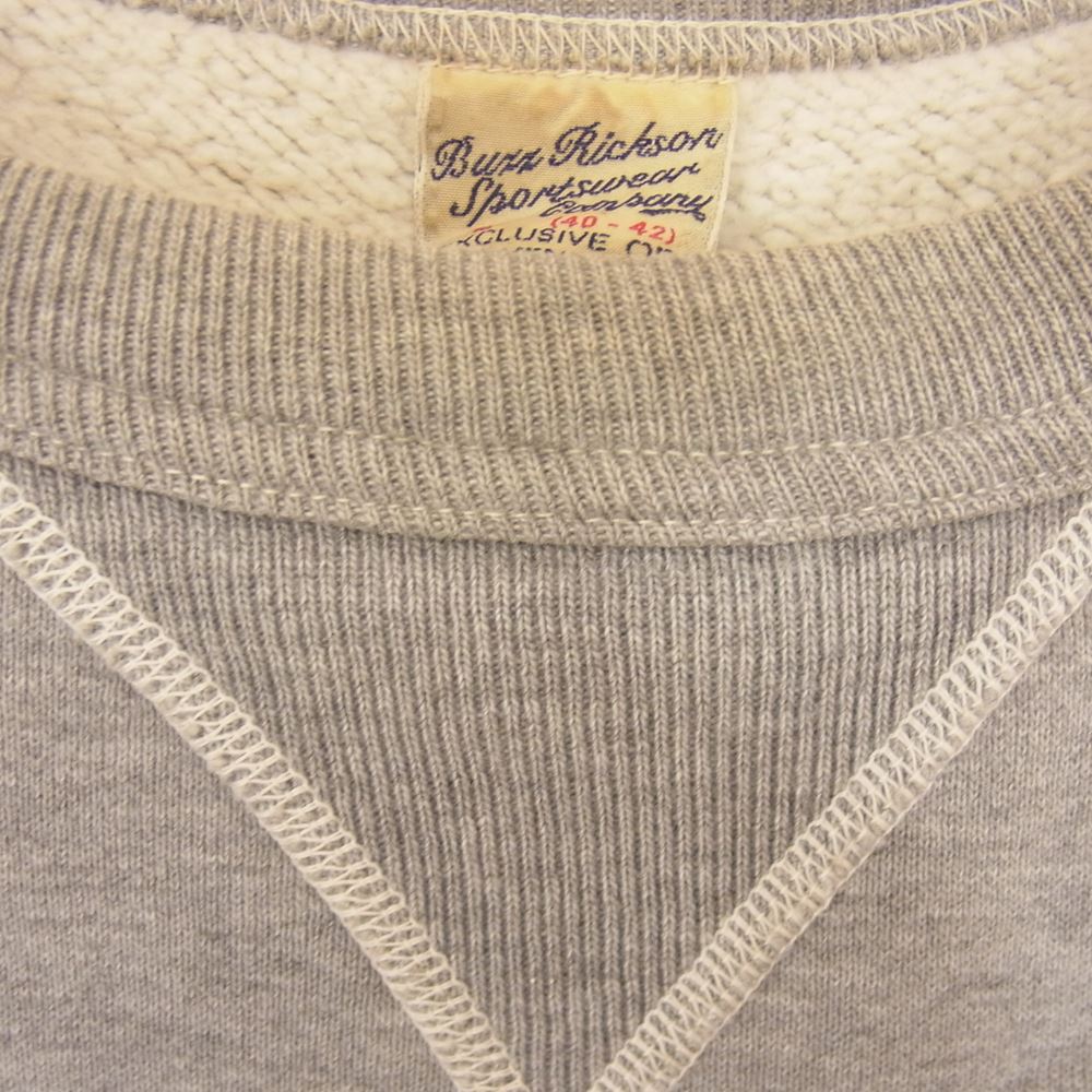 Buzz Rickson's バズリクソンズ SR-71 The Skunk Works スカンク ワークス スウェット グレー系 L【中古】