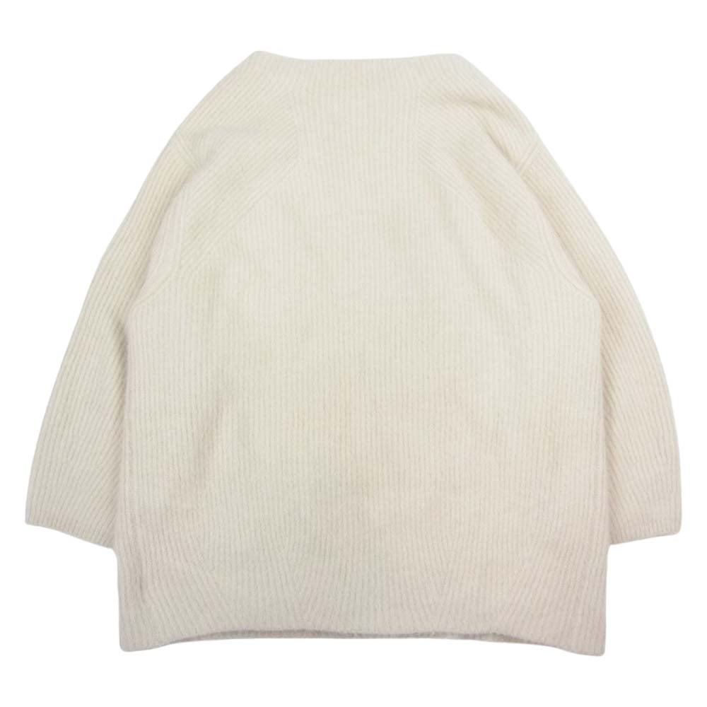 フレイアイディー 22AW FWNO224014 FWNO224014 ルーズフォックスニット  オフホワイト系 ONE SIZE【中古】