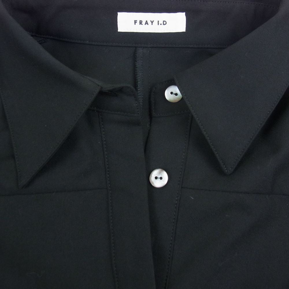 フレイアイディー 22AW FWFO224510 フレアスリーブコンビネゾン オールインワン ブラック系 1【中古】