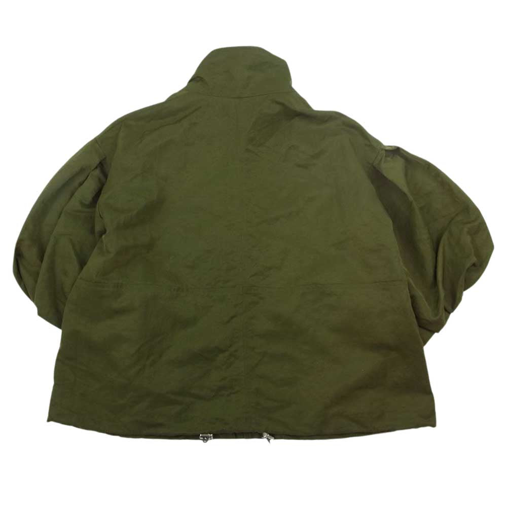 フレイアイディー 22AW FWFJ224023 ハーフスリーブハイネックブルゾン カーキ系 1【中古】