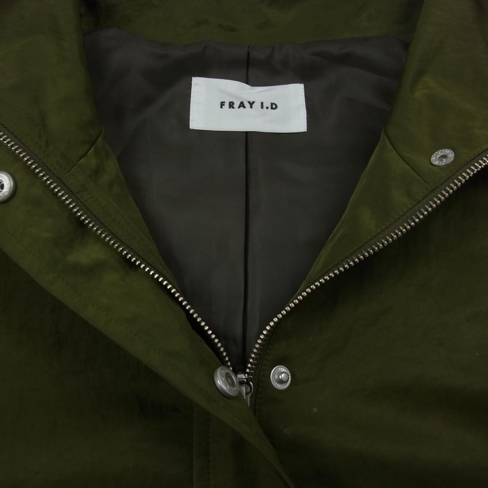 フレイアイディー 22AW FWFJ224023 ハーフスリーブハイネックブルゾン カーキ系 1【中古】
