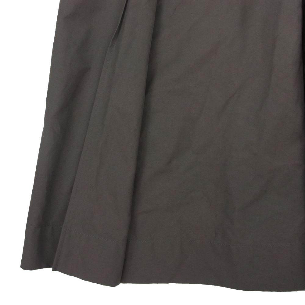 フレイアイディー 22AW FWFO225504 パッチポケットツイルワンピース ベルテッド ドレス ブラウン系 1【中古】