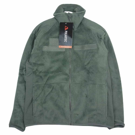 米軍 ECWCS Gen3 POLARTEC フリースジャケット FOLIAGE カーキ系 X-SMALL-SHORT【新古品】【未使用】【中古】
