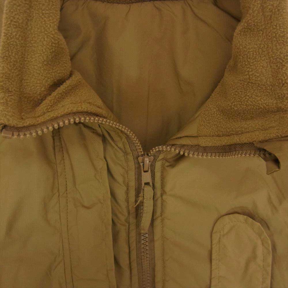 イギリス軍 PCS THERMAL 中綿 ミリタリー ジャケット カーキ系 S【中古】