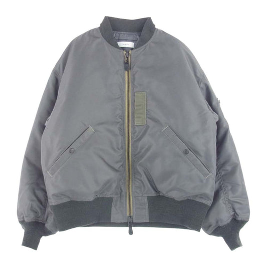 marka マーカ L-2B recycle nylon twill リサイクル ナイロン ツイル ミリタリー ジャケット カーキ系 1【美品】【中古】