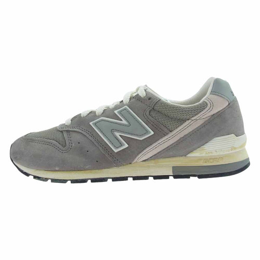 NEW BALANCE ニューバランス CM996HJ2 35周年 ローカット スニーカー グレー系 オフホワイト系 25.5cm【新古品】【未使用】【中古】