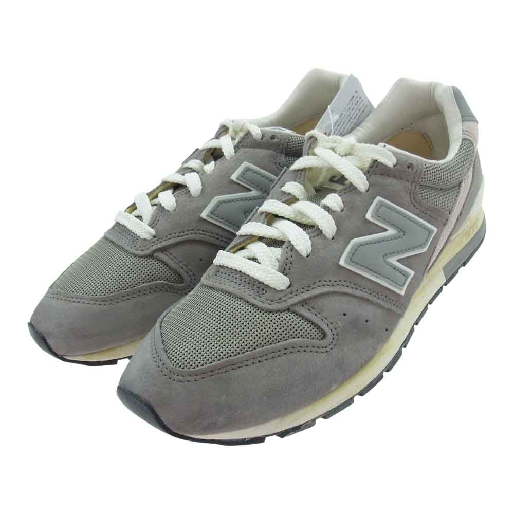 NEW BALANCE ニューバランス CM996HJ2 35周年 ローカット スニーカー グレー系 オフホワイト系 25.5cm【新古品】【未使用】【中古】