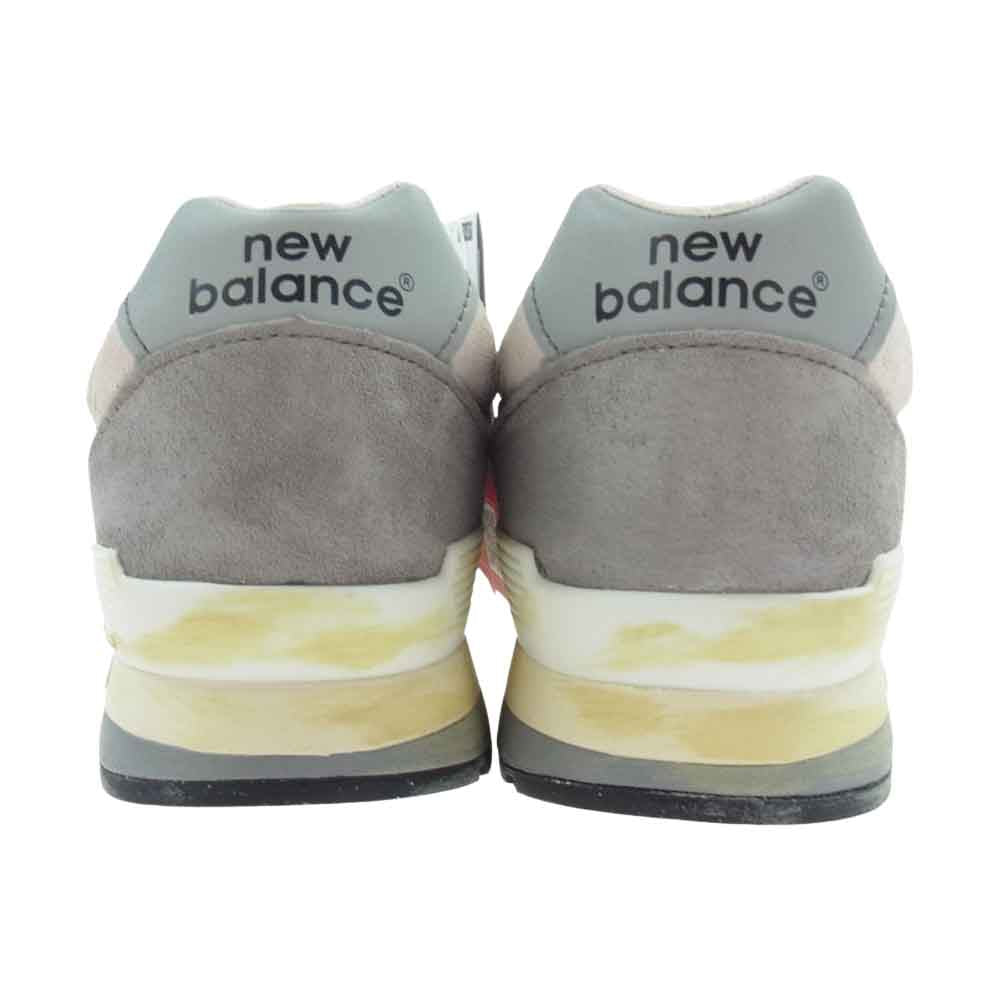 NEW BALANCE ニューバランス CM996HJ2 35周年 ローカット スニーカー グレー系 オフホワイト系 25.5cm【新古品】【未使用】【中古】