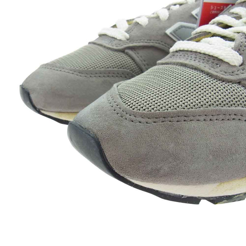 NEW BALANCE ニューバランス CM996HJ2 35周年 ローカット スニーカー グレー系 オフホワイト系  25.5cm【新古品】【未使用】【中古】