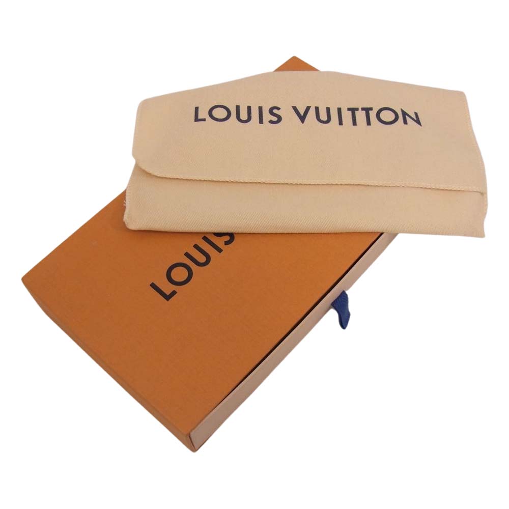 LOUIS VUITTON ルイ・ヴィトン N41661 ダミエ ジッピー ウォレット 財布 ブラウン系【美品】【中古】