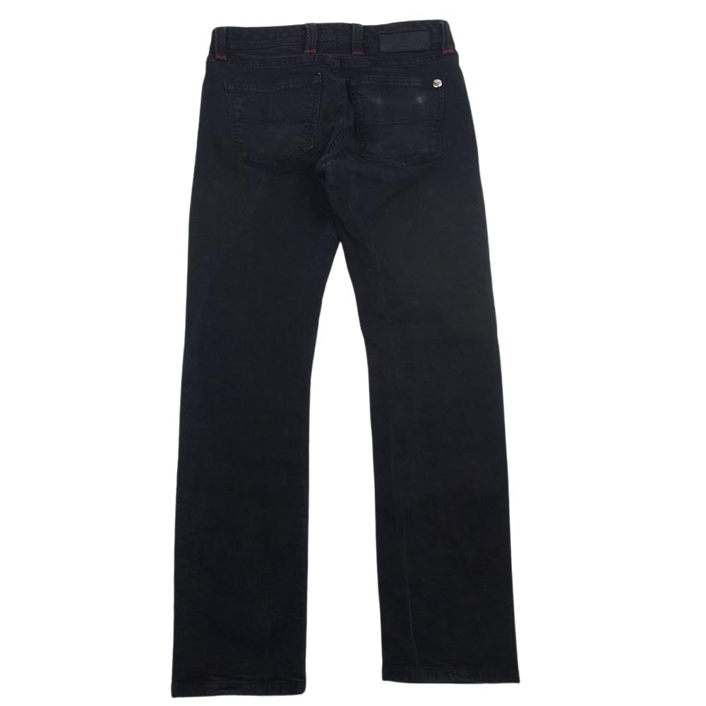 トラマロッサ MICHELANGELO SLIM スーパー ストレッチ ツイルテーパード パンツ  ブラック系 29【中古】