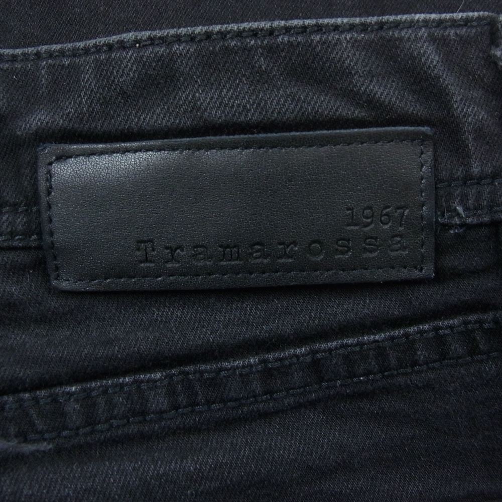 トラマロッサ MICHELANGELO SLIM スーパー ストレッチ ツイルテーパード パンツ  ブラック系 29【中古】