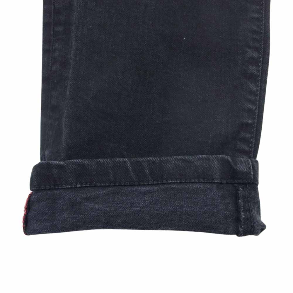 トラマロッサ MICHELANGELO SLIM スーパー ストレッチ ツイルテーパード パンツ  ブラック系 29【中古】