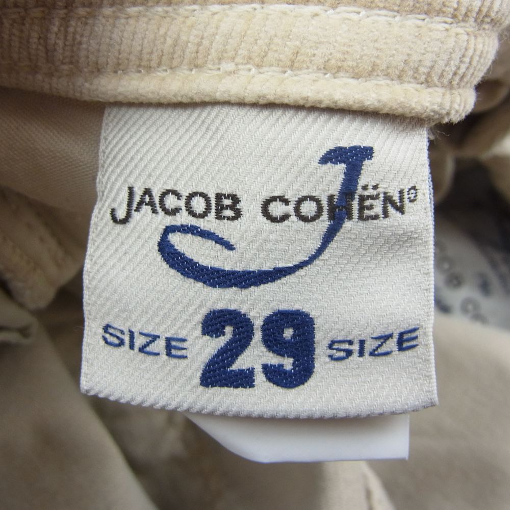 JACOB COHEN ヤコブコーエン PW688 ストレッチ コーデュロイ パンツ ベージュ系 29【中古】