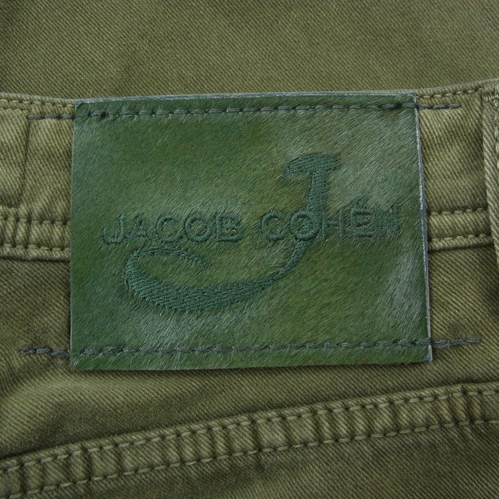 JACOB COHEN ヤコブコーエン J622 ストレッチ カラーデニムパンツ カーキ カーキ系 29【中古】