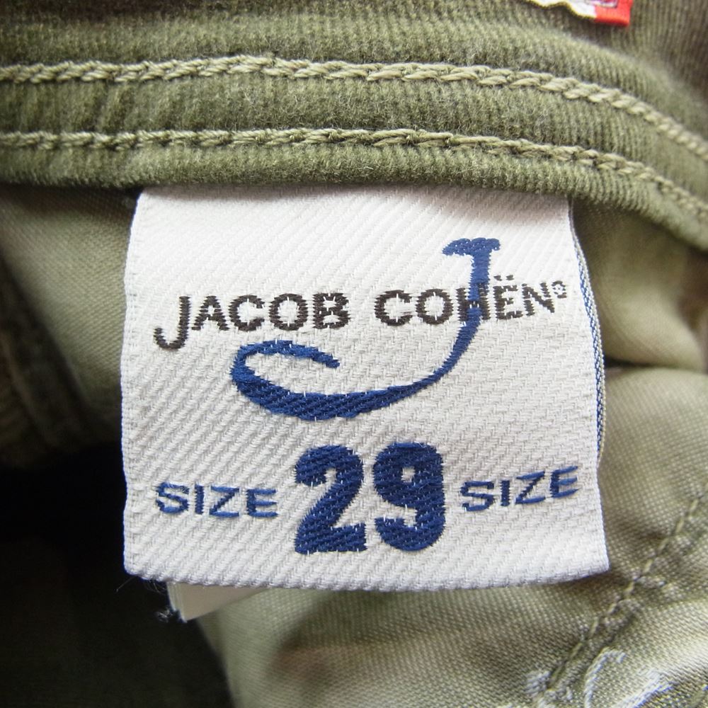 JACOB COHEN ヤコブコーエン J622 ストレッチ カラーデニムパンツ カーキ カーキ系 29【中古】