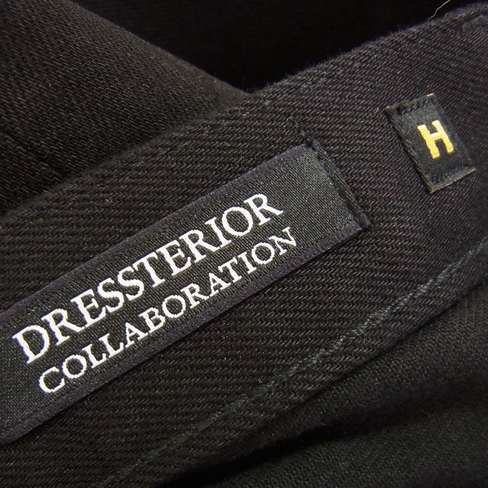 マインデニム × 干場義雅 × DRESSTERIOR ドレステリア 086-71105 ブラック デニム ブラック系 30【新古品】【未使用】【中古】