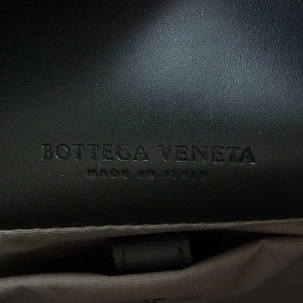 BOTTEGAVENETA ボッテガヴェネタ BORSA LEGGERO INTRECCIATO 521011 ボルサ イントレチャート トートバッグ ブリーフケース ビジネスバッグ ブラック系【美品】【中古】
