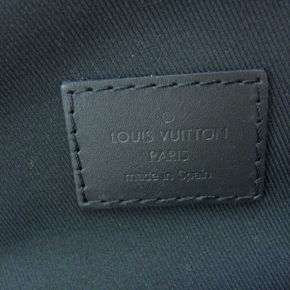 LOUIS VUITTON ルイ・ヴィトン N50024 ダミエ アンフィニ 3D マリーヌ アヴェニュー スリングバッグ ブラック系 ブルー系【極上美品】【中古】