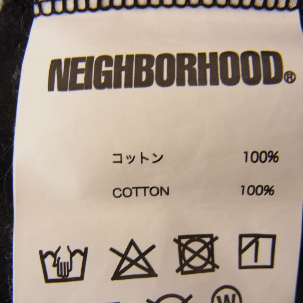NEIGHBORHOOD ネイバーフッド TOKYOロゴ プリント 半袖 TEE Tシャツ   ブラック系 M【中古】