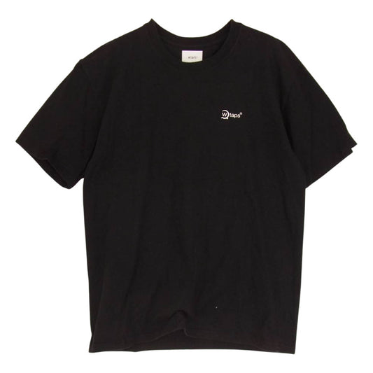 WTAPS ダブルタップス 20AW VISUAL UPARMORED 半袖 TEE Tシャツ  ブラック系 ２【中古】