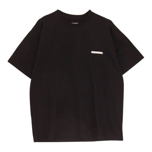 NEIGHBORHOOD ネイバーフッド 221PCNH-ST07 NH-7/C-TEE.SS 半袖 TEE Tシャツ   ブラック系 M【中古】