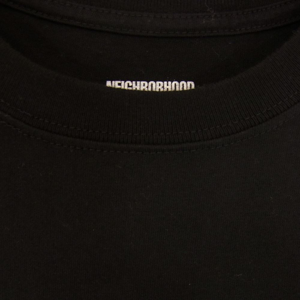 NEIGHBORHOOD ネイバーフッド 221PCNH-ST07 NH-7/C-TEE.SS 半袖 TEE Tシャツ   ブラック系 M【中古】