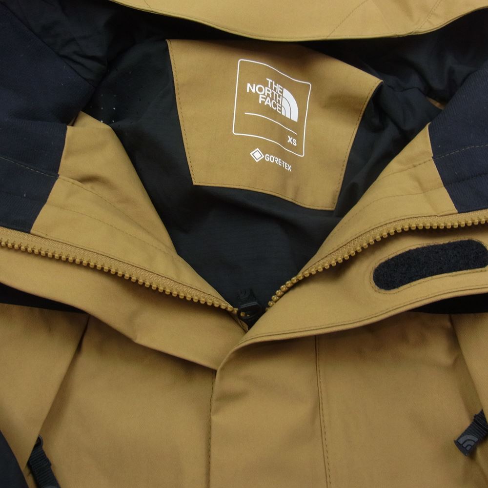 THE NORTH FACE ノースフェイス NP61800 MOUNTAIN JACKET マウンテン ジャケット GORE-TEX ゴアテックス マウンテンパーカー ベージュ系 XS【中古】