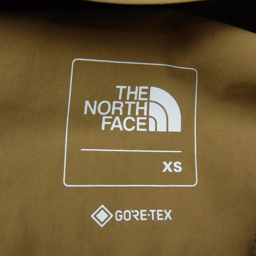 THE NORTH FACE ノースフェイス NP61800 MOUNTAIN JACKET マウンテン ジャケット GORE-TEX ゴアテックス マウンテンパーカー ベージュ系 XS【中古】