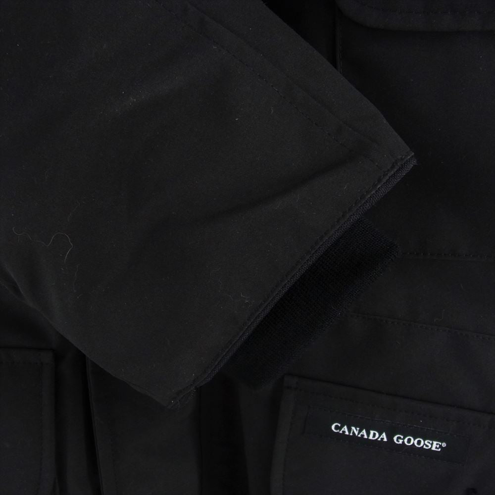 CANADA GOOSE カナダグース 22AW 2301JM 国内正規品 ジャパンタグ Russell Parka ラッセル パーカー ダウン ジャケット ブラック系 XL【新古品】【未使用】【中古】