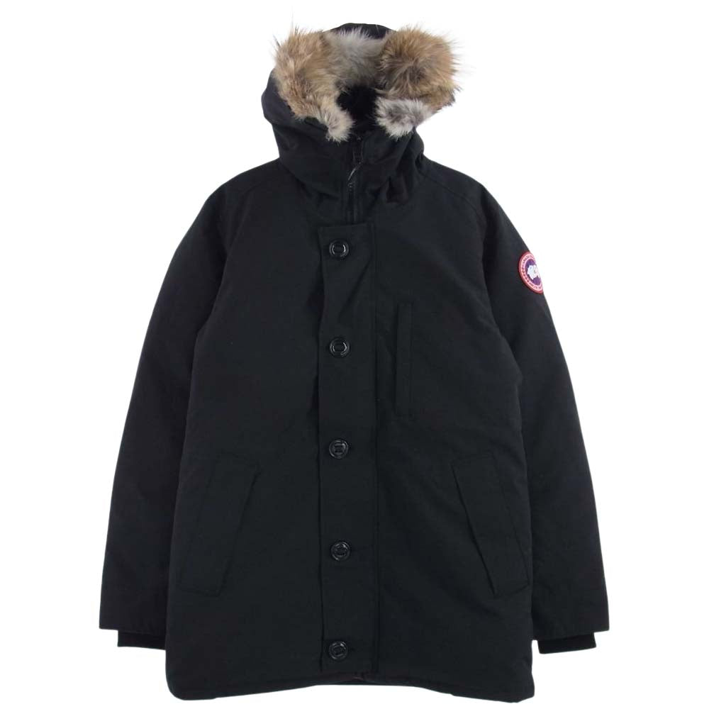 CANADA GOOSE カナダグース 22AW 3438JM 国内正規品 ジャパンタグ JASPER PARKA ジャスパー ダウン ジャケット ブラック系 M【新古品】【未使用】【中古】